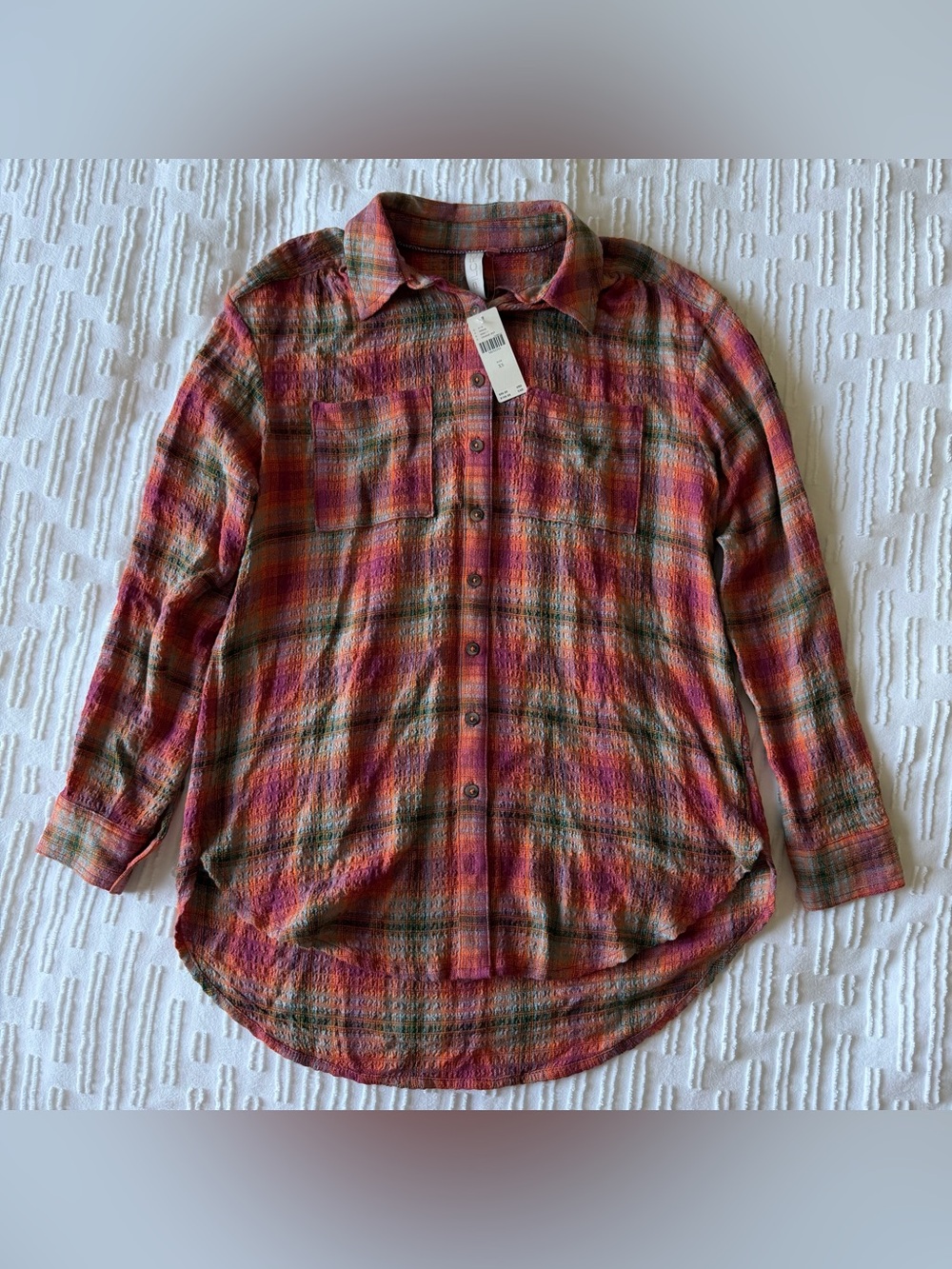 Anthropologie Pilcro Plaid Button Down Shirt